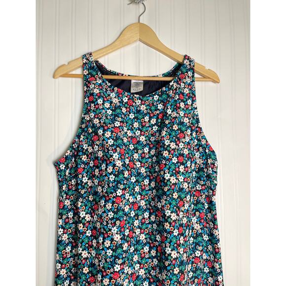 Lands' End Chloride Resistant Floral Scoop Neck Dresskini Women's 22W Coastal - Picture 3 of 10